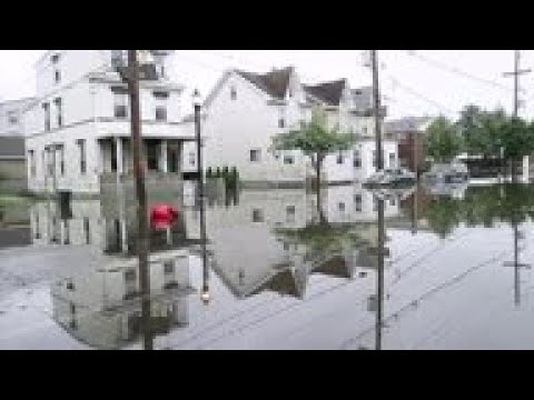 Severe weather causes flooding in New Jersey