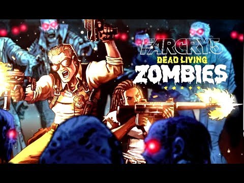 FAR CRY 5: DEAD LIVING ZOMBIES All Cutscenes (Full Game Movie) 1080p HD