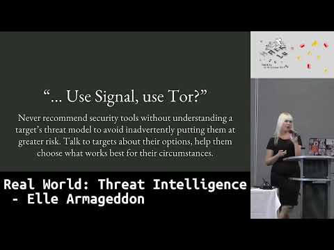 Real World   Threat Intelligence   Elle Armageddon