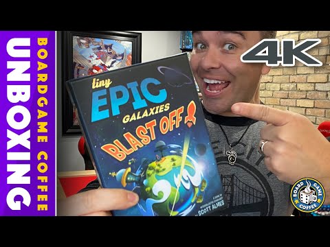 Tiny Epic Galaxies Blast off 4k Unboxing with a bonus