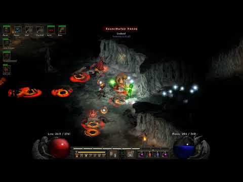 I made Act 3 fire merc work! D2r 2.4 Act 3 Iron wolf