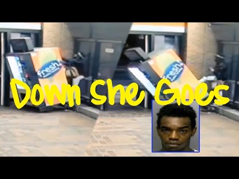 Man Knocks Over Vending Machine at Boston Subway Station, Prances Away