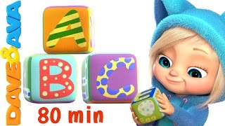 ABC Song Nursery Rhymes Collection | British Zed Version | YouTube Nursery Rhymes from Dave and Ava