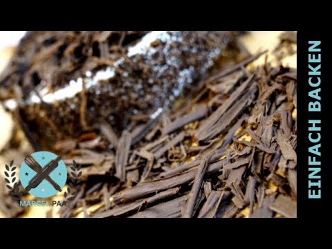 Make your own chocolate shavings for Black Forest cakes
