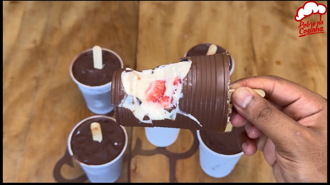 você não precisa mais ir em sorveteria, faça em casa mesmo sem forminhas