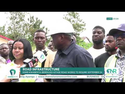 Dome-Kwabenya–Berekuso–Kitase Road Works to Resume After Years of Delay