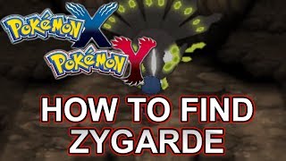How To Find/Get Zygarde (Pokemon Z) In Pokemon X and Y (3DS) - Guide/Walkthrough/Tutorial