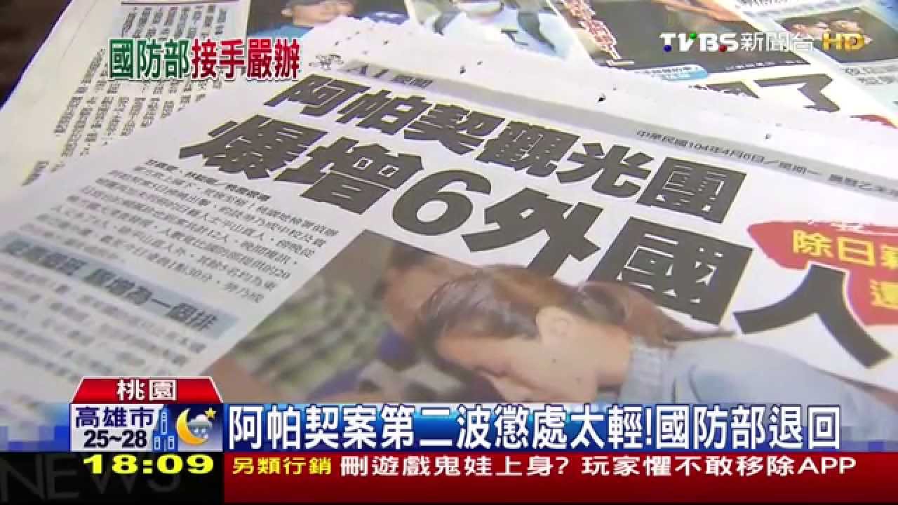 阿帕契案第二波懲處太輕! 國防部退回