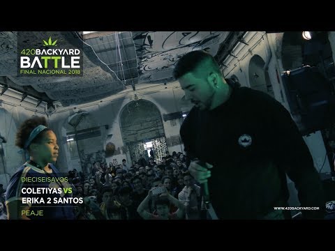 COLETIYAS vs ERIKA2SANTOS. 16vos NACIONAL. 420 Backyard Battle 2018