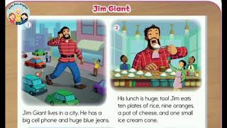 Oxford Phonics World 4. Soft G. Story. Jim Giant