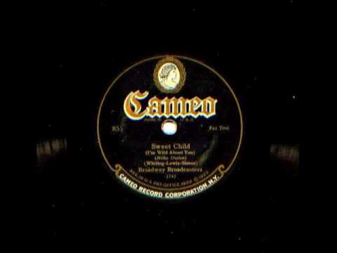 Sweet Child by Broadway Broadcasters (Sam Lanin Orchestra), 1925