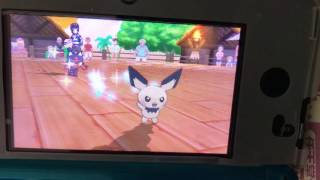 ポケモンサン4初めてのバトル！