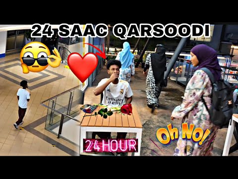 24 SAAC AMIIRO OO QARSOODI II DABA SOCOTAY GABAR ANIGO LA FADHIYO ARGTAY 😱..?