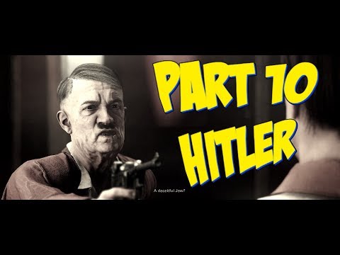 HITLER - WOLFENSTEIN 2 THE NEW COLOSSUS Walkthrough Gameplay Part 10