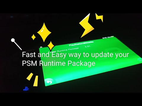 Fast and Easy way to install PSM Runtime Package v2.01 in 2 min