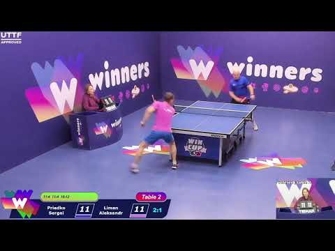 WINners CUP table 2  20.11 Priadko Sergei - Liman Aleksandr  19:00