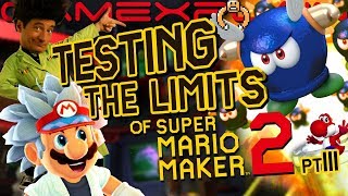 22 More Super Mario Maker 2 Experiments TESTED! (Seesaw Physics, Clear Pipes in Lava, & More!)