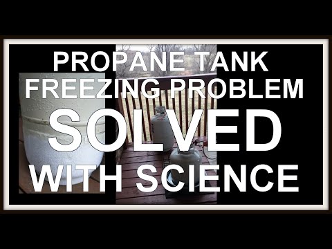 Propane Tank Freezing issue SOLVED