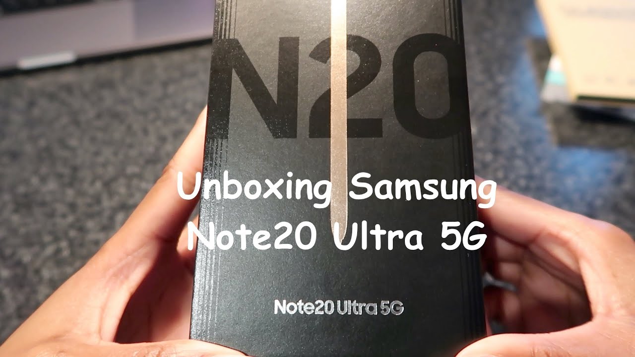 Unboxing & setup of Samsung Note20 Ultra 5G (mystic bronze) (not sponsored) | List, Check, Done