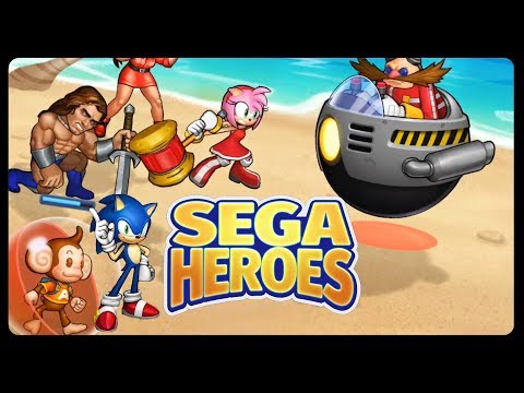 SEGA HEROES - Amy, AiAi, & Dr. Eggman Boss! (4K/60fps) #noihaventunlockedsonicyetillgetbacktoyou
