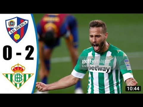 Huesca vs Betis 0-2 All Goals & Highlights 11/01/2021 HD