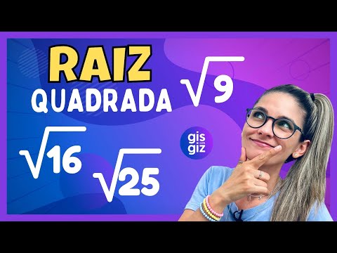 RAIZ QUADRADA 6 ANO| RAIZ QUADRADA EXATA |  \Prof.Gis/