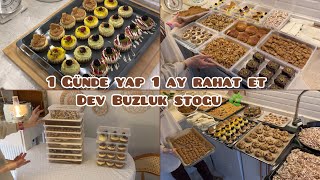 PRATİK BUZLUK STOĞU 🌱 BESLENME VE ÇAY SAATİ İÇİN | ÇAY DEMLENENE KADAR HAZIR MÜKEMMEL TARİFLER