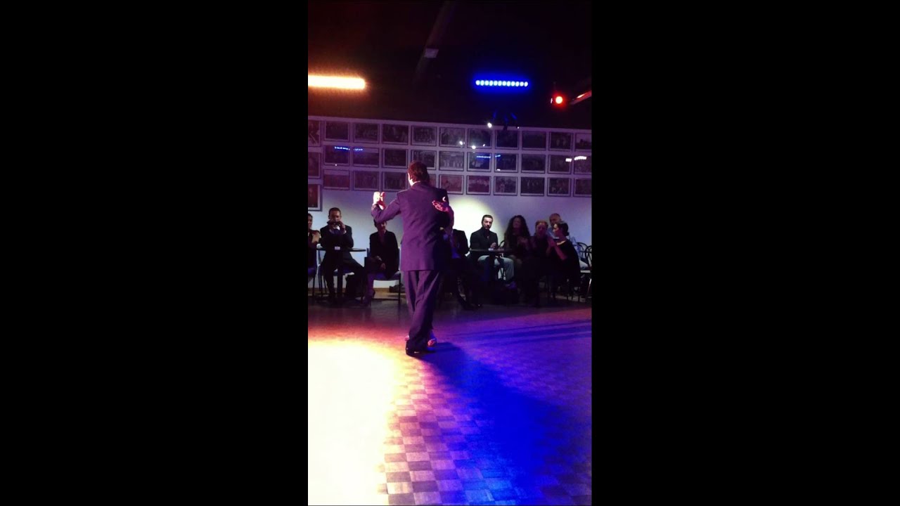 Ernesto Candal y Daiana Guspero en Zotto Tango Academy Milano16.12.12