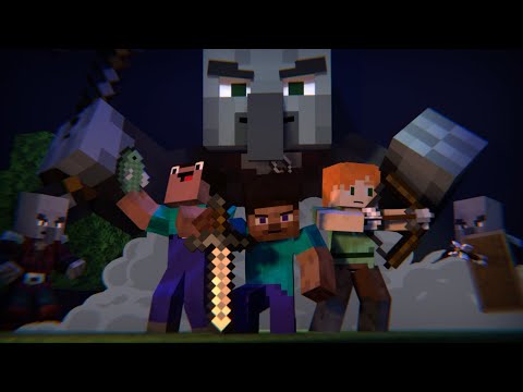 New Home Part II - Alex and Steve Life - Minecraft Animation
