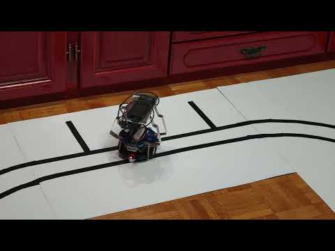 Automated Parallel Parking on First Spot AlphaBot2 RPi3B (Autonomous Vehicle)