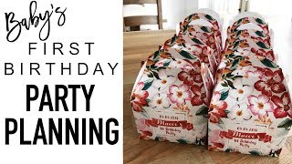 baby boy 1st birthday party favors