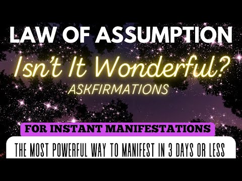 Works So Fast It's Scary  ⚠️ ASKFIRMATIONS Meditation|  NEVILLE GODDARD | LAW OF ASSUMPTION
