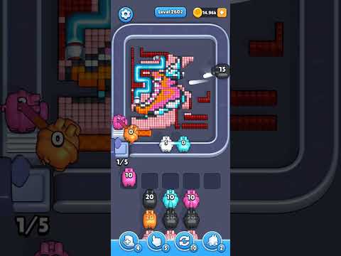 Pixel Flow Level 2602 Walkthrough