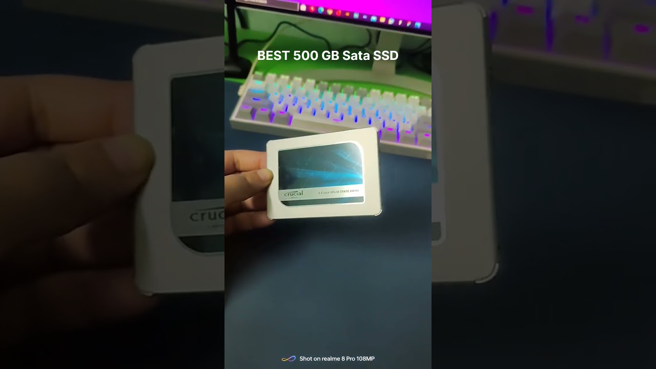 CRUCIAL MX500 Best Sata SSD 🙀