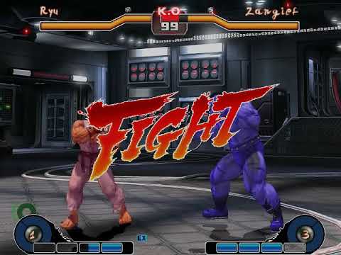 David vs. Goliath: Ryu Battles Zangief in Intense Street Fighter Clash!