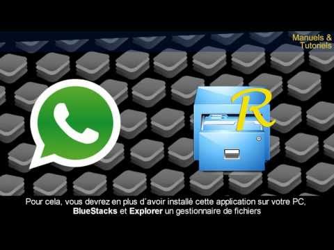 comment trouver mes contacts whatsapp