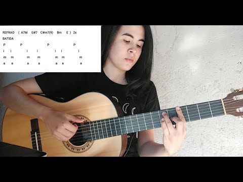 Como tocar EITA MENINA - Lagum, L7NNON, Mart'nália no violão