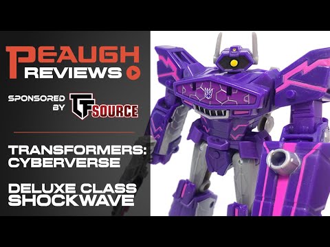 Video Review: Transformers Cyberverse - Deluxe SHOCKWAVE