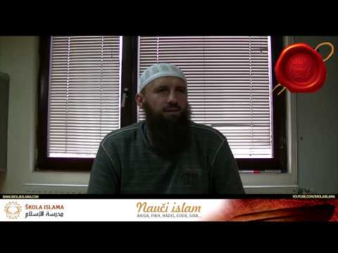 Islamski bonton (pravila ponašanja) 3. dio - prof. Elvedin Pezić