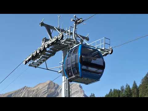 Oeschinensee BE 3/4 Impressionen und Eindrücke von der Seilbahn/Gondelbahn Bergstation