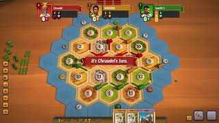 ボードゲームの王道「カタン」やっていくぞ！【Catan】