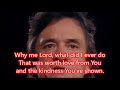Johnny Cash | 'Why Me Lord' | Testimony Song with Lyrics | written by Kris Kristofferson