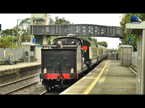 Irish Trains in Clonsilla Station 🚂🚄 Trenuri Irlandeze în Stația Clonsilla  - 15 June 2025