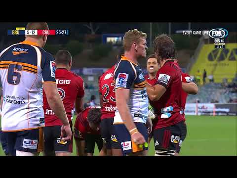 HIGHLIGHTS: 2018 Super Rugby Week 11: Brumbies v Crusaders
