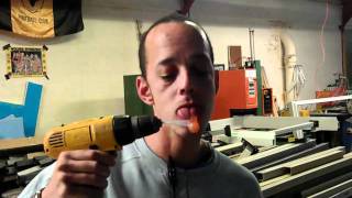 Cordless drill, best way to suck a lolly