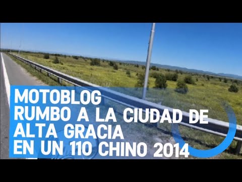 MOTOBLOG RUMBO A LA CIUDAD DE ALTA GRACIA POR FALDA DEL CARMEN 