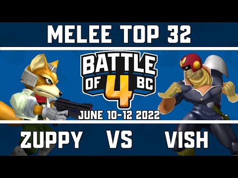 Zuppy vs Vish - Melee Singles Top 32 - Battle of BC 4