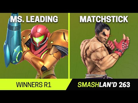 SmashLAN'd 263 Winners R1 - Ms. Leading (Link, Samus) vs Matchstick (Kazuya) - SSBU Tournament