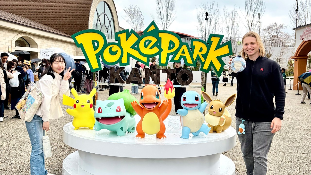 Wir waren im POKEMON PARK Kanto! Aber meine Kamera ging kaputt ...