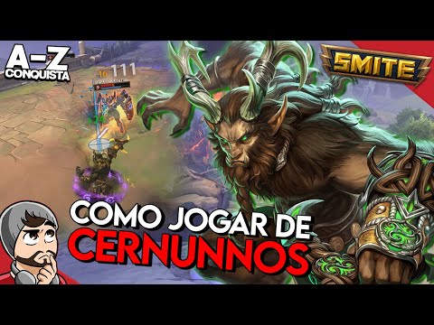 COMO JOGAR DE CERNUNNOS - A-Z Guia + Conquista - ⚡ Smite BR